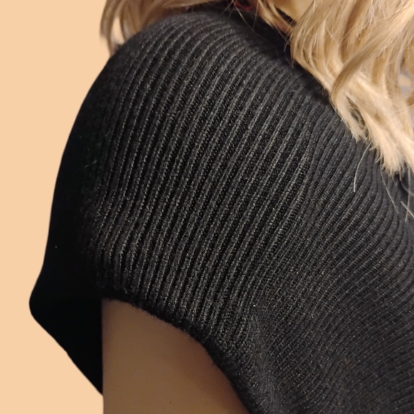 COPY - Future Collective Black Sweater midi Dress - Picture 6 of 10